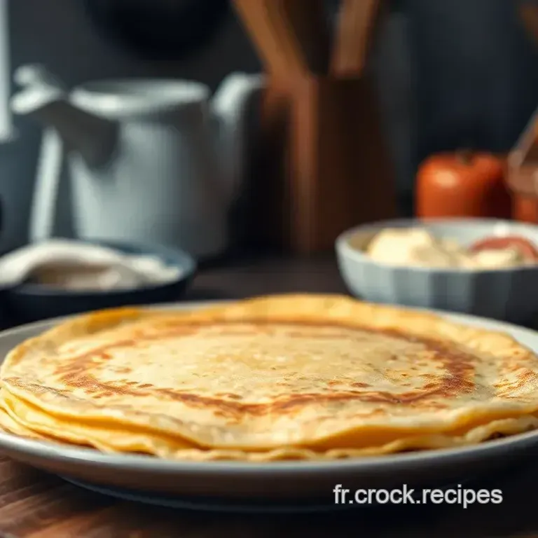 P&acirc;te &agrave; Cr&ecirc;pe Parfaite : La Base des D&eacute;lices Culinaires
