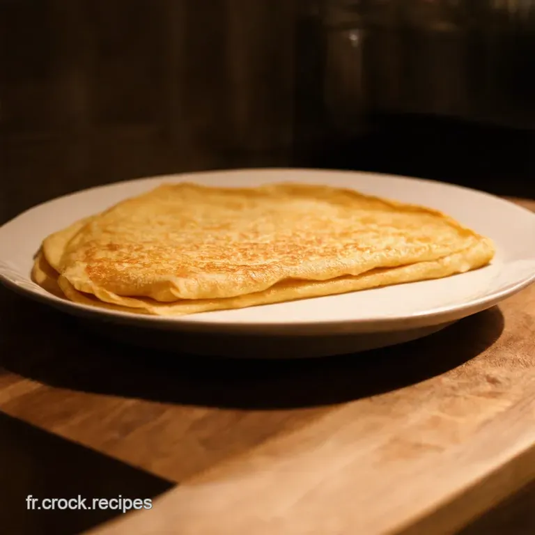 P&acirc;te &Agrave; Cr&ecirc;pe Rapide Facile Et D&eacute;licieuse presentation