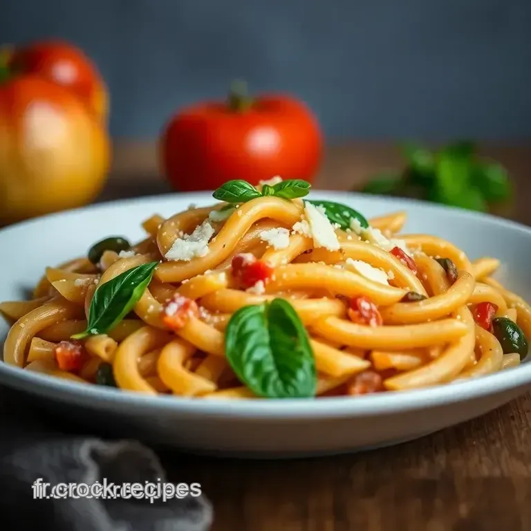 P&acirc;tes Au Pistou Proven&ccedil;al &ndash; Un Voyage Au C&oelig;ur De La Cuisine M&eacute;diterran&eacute;enne presentation