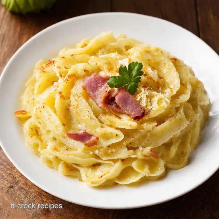 P&acirc;tes Cr&egrave;meuses au Boursin et Lardons