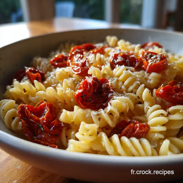P&acirc;tes Cr&eacute;meuses V&eacute;g&eacute;tales Aux Tomates S&eacute;ch&eacute;es Style Proven&ccedil;al presentation