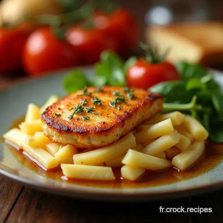 P&acirc;tes Papillon &Agrave; La Viande Hach&eacute;e Sauce Onctueuse presentation