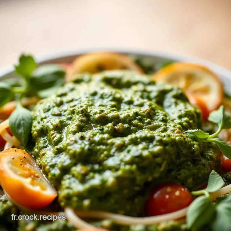 Pesto Genovese Maison: Un Basilic d &Eacute;t&eacute; Inoubliable