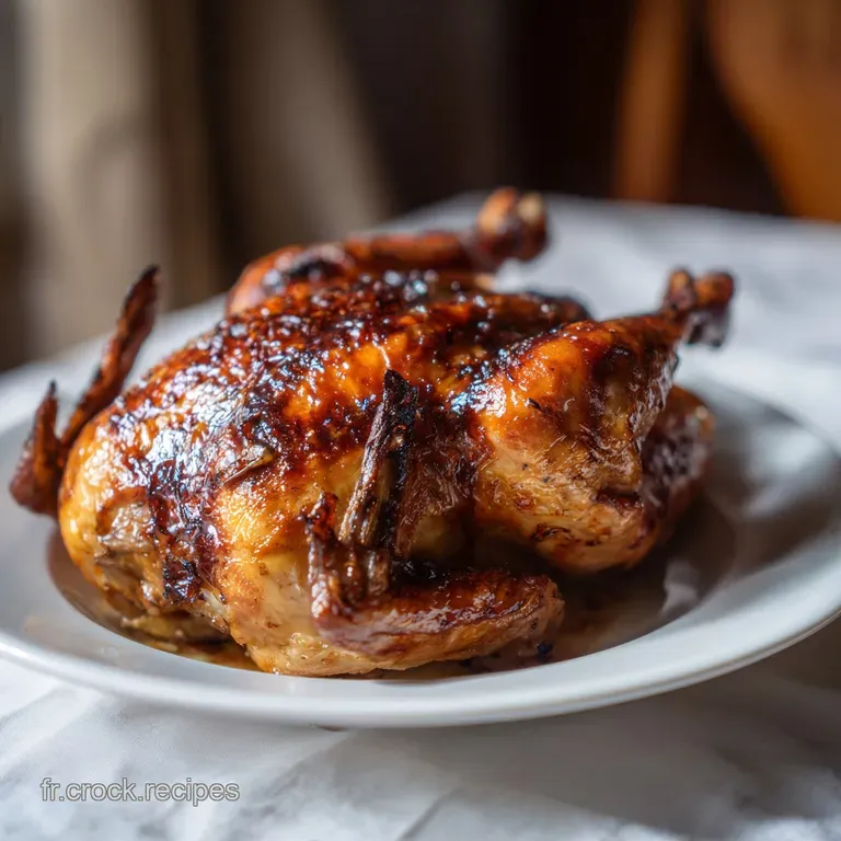 Pintade au Four Moelleuse et Croustillante