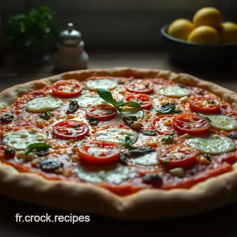 Pizza au Thon : Un Classique M&eacute;diterran&eacute;en