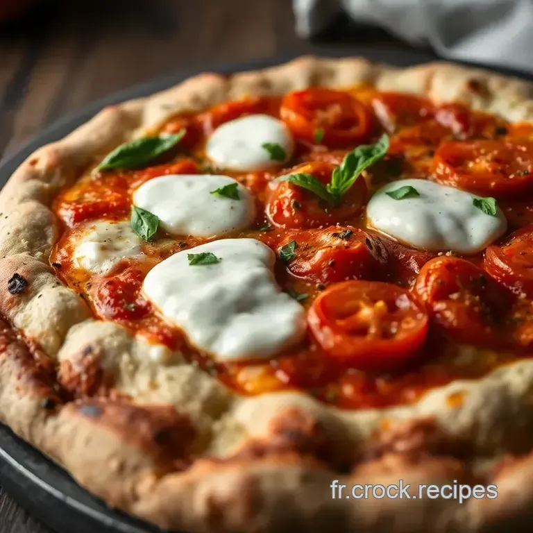 Pizza Burrata : La Douceur Du Sud De L italie Sur Votre Table presentation