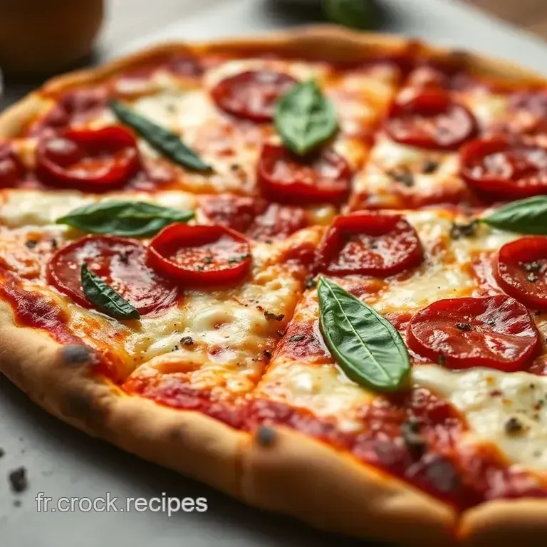 Pizza Maison Parfaite: Un Voyage Gourmand &agrave; Naples!