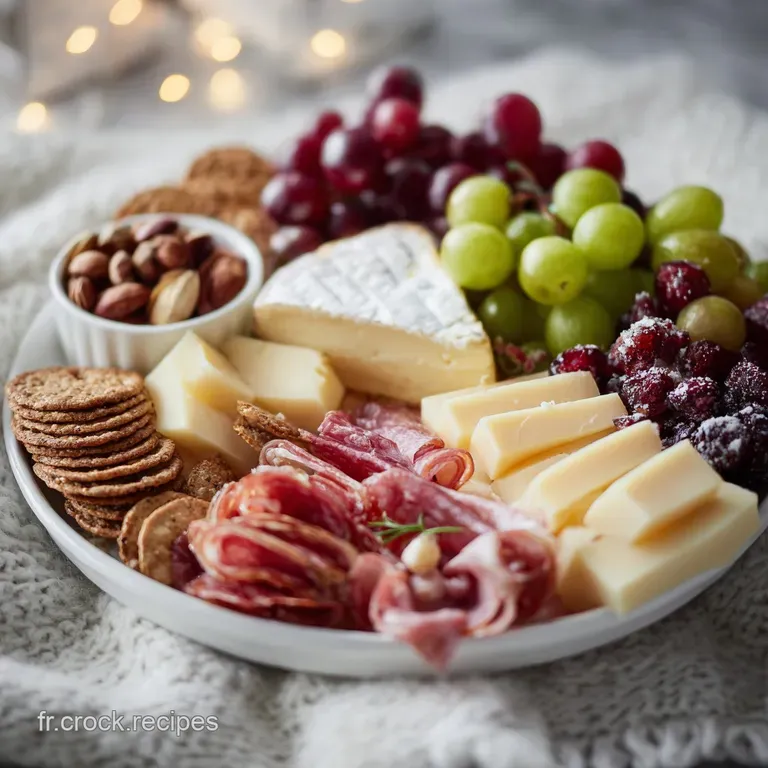Plateau Festif Charcuteries et Fromages Facile
