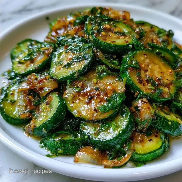 Po&ecirc;l&eacute;e De Courgettes: Croquantes Et Saines
