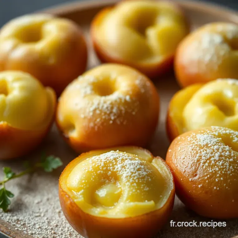 Pomme Au Four &Agrave; La Normande Revisit&eacute; presentation