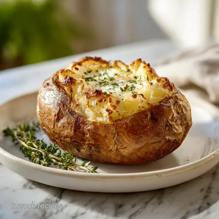 Pomme De Terre Au Four Recette Classique