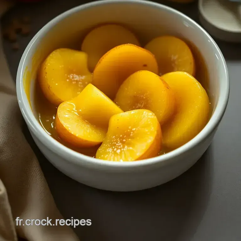 Pommes Au Four Parfum&eacute;es Au Miel Et Cannelle presentation