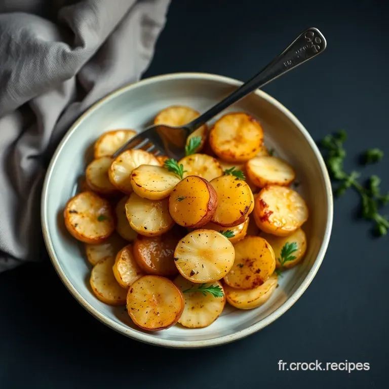 Pommes De Terre Saut&eacute;es: the Quintessential French Classic presentation