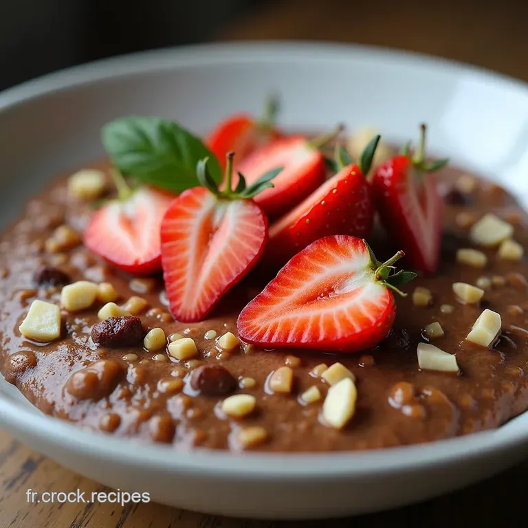 Porridge Nuit Overnight Oats Cacao Baies Recette Express