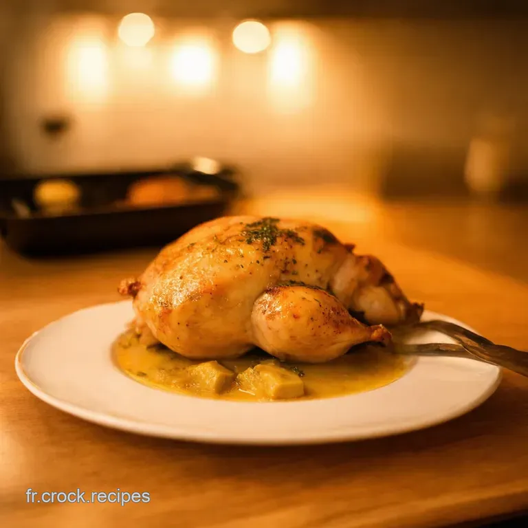 Poulet &Agrave; La Moutarde Le D&eacute;lice Parisien Facile presentation