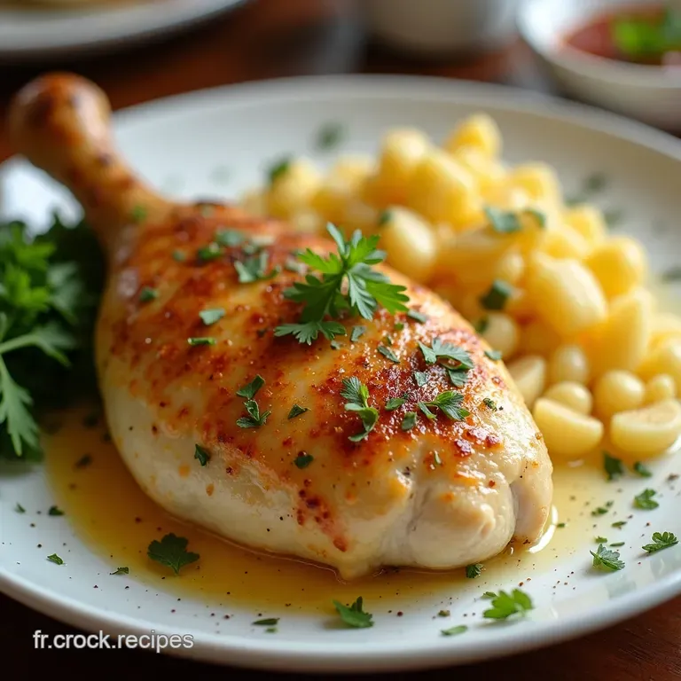 Poulet au Beurre Express Maison