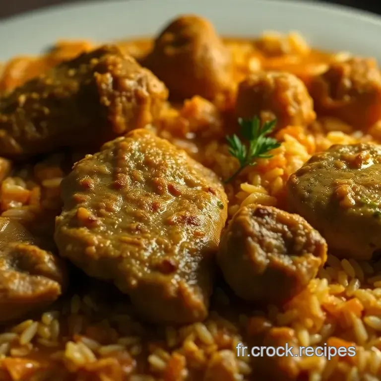 Poulet au Riz au Curry: Un Plat R&eacute;confortant aux Saveurs &Eacute;pic&eacute;es