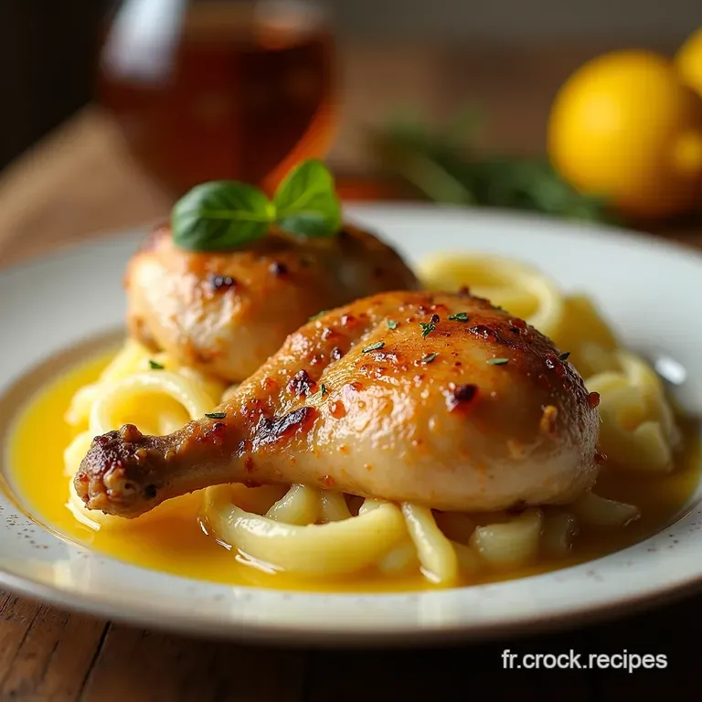 Poulet Croustillant Au Miel Et Au Citron Un Classique Revisit&eacute; presentation