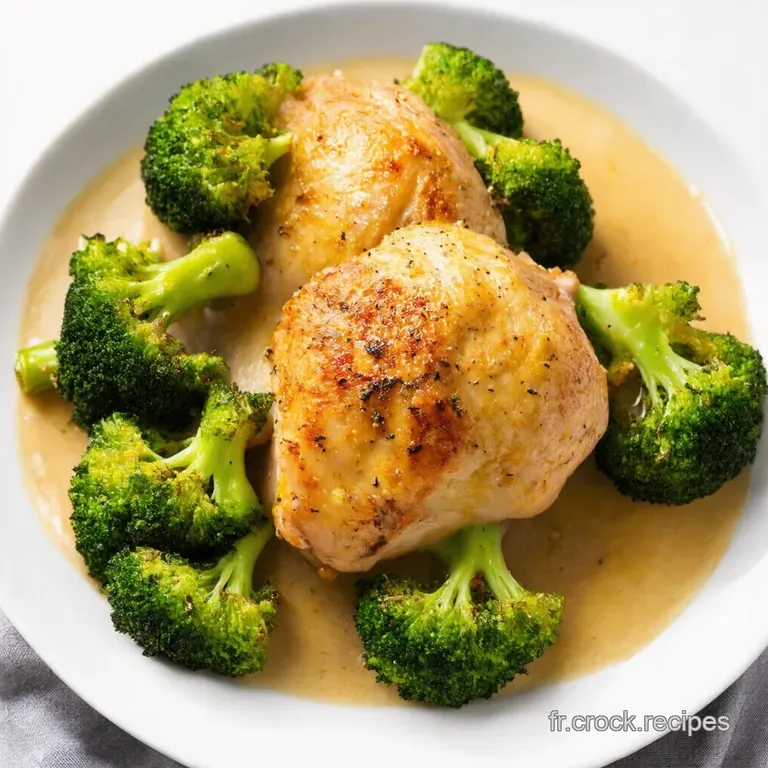 Poulet Farci au Brocoli et au Fromage Un Festin Simplissime