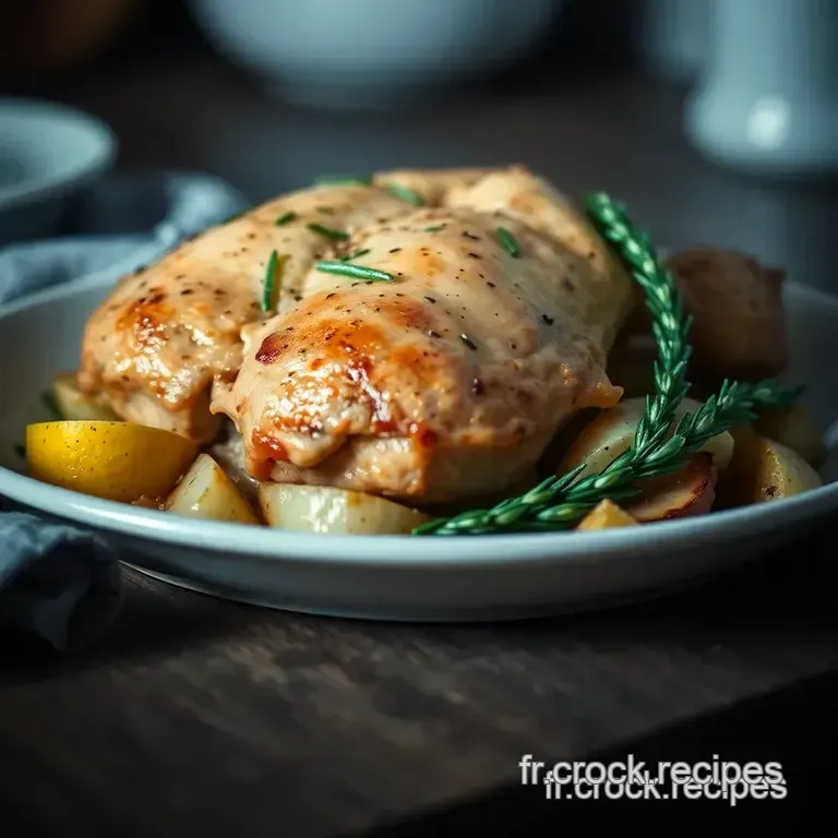 Poulet Marin&eacute; &Agrave; La Proven&ccedil;ale presentation