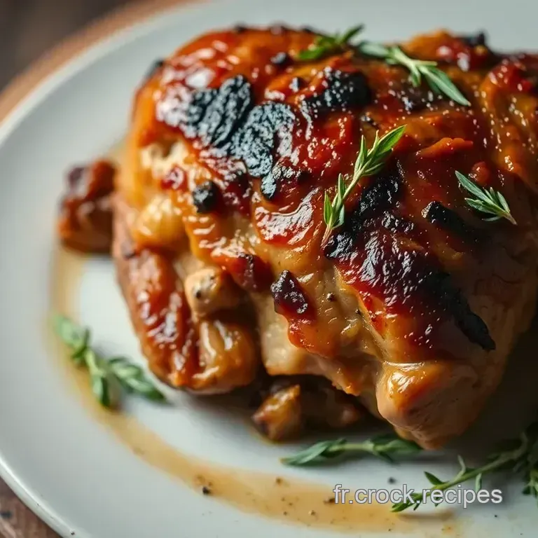 Poulet R&ocirc;ti Parfait &agrave; la Fran&ccedil;aise