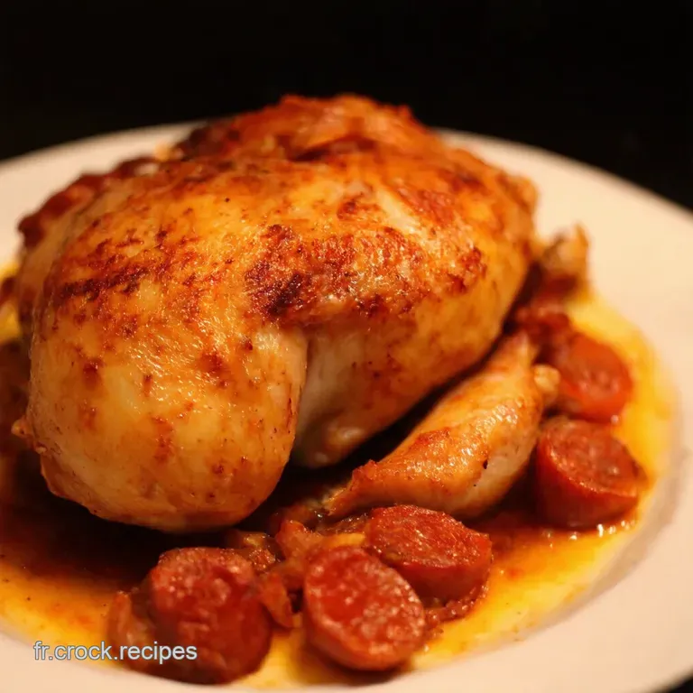 Poulet Saut&eacute; Au Chorizo La Recette Facile Et Gourmande presentation