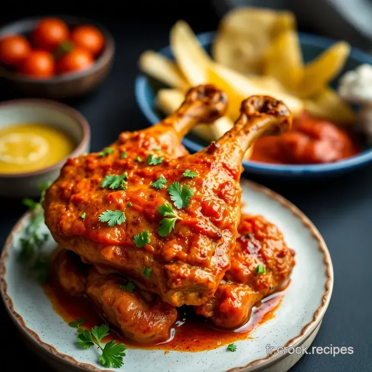 Poulet Tandoori Maison: Saveurs Authentiques Et Simples presentation
