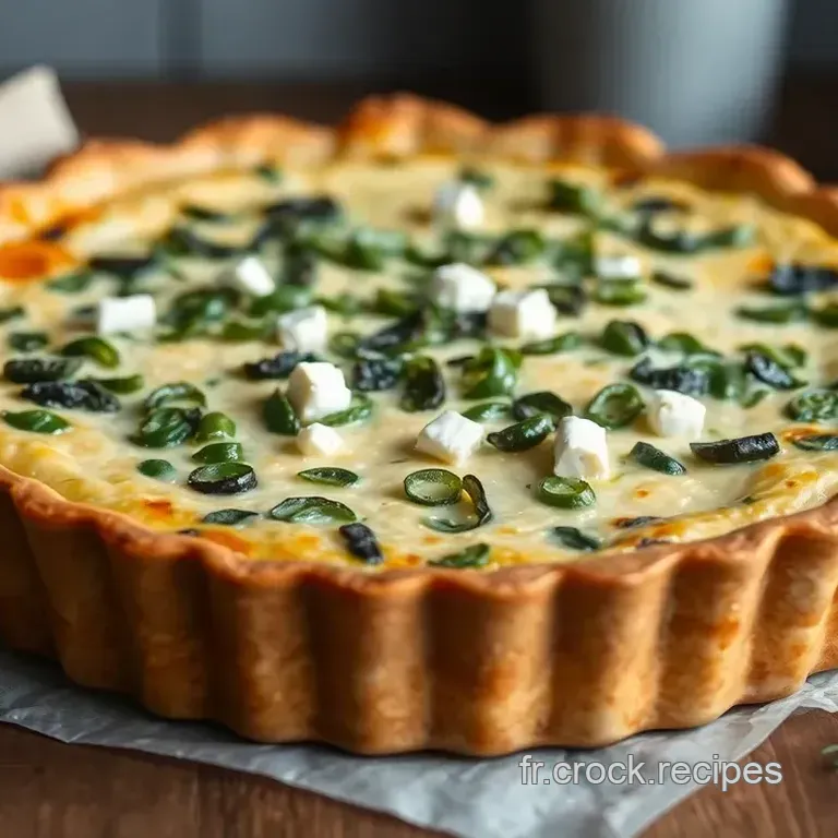 Quiche aux &Eacute;pinards et Feta