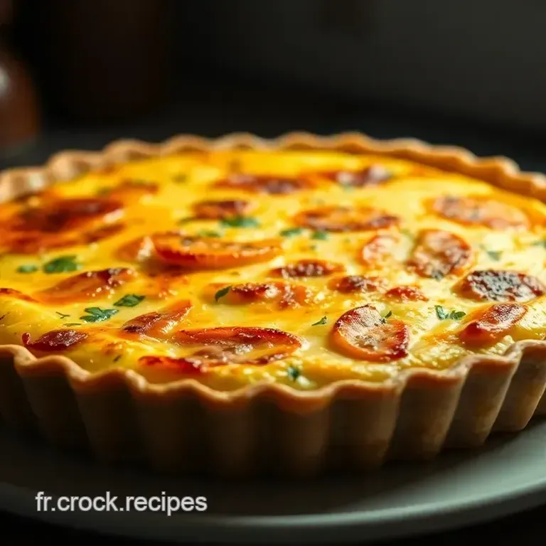 Quiche Lorraine: Classique Revisit&eacute;e