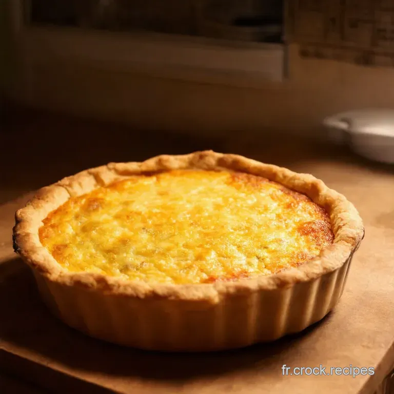 Quiche Lorraine La Tradition &Agrave; La Maison presentation