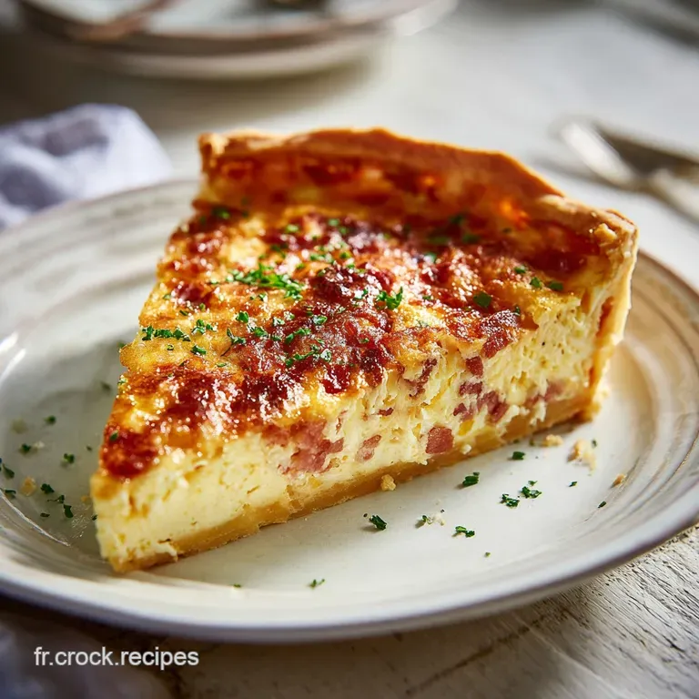 Quiche Lorraine : La Recette Traditionnelle