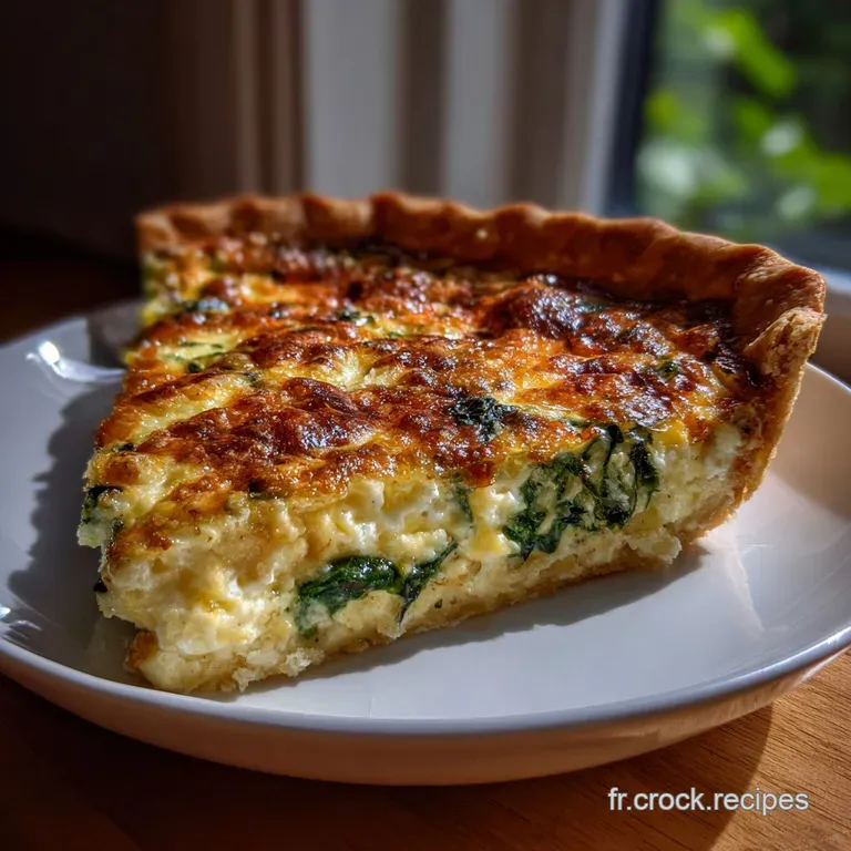 Quiche aux Pinards et au Fromage : L &Eacute;quilibre Parfait