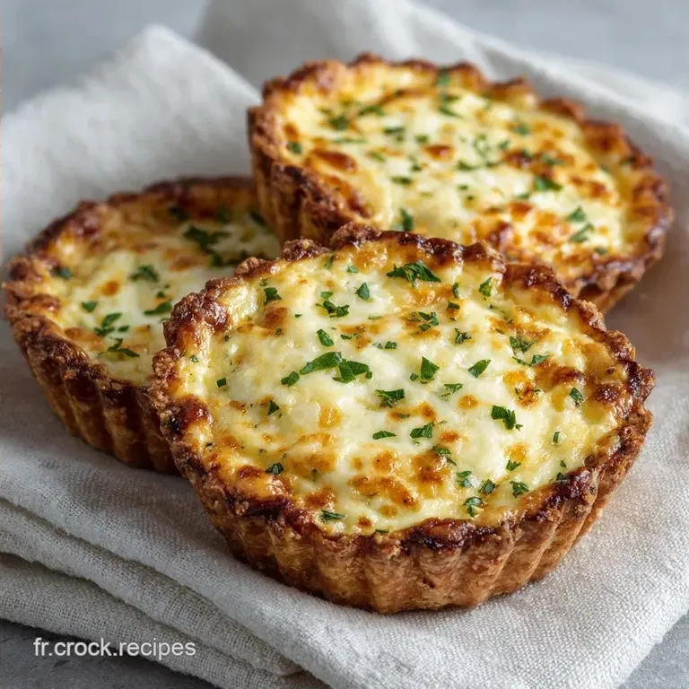 Mini Quiches Sans P&acirc;te Ap&eacute;ritives : Fondantes
