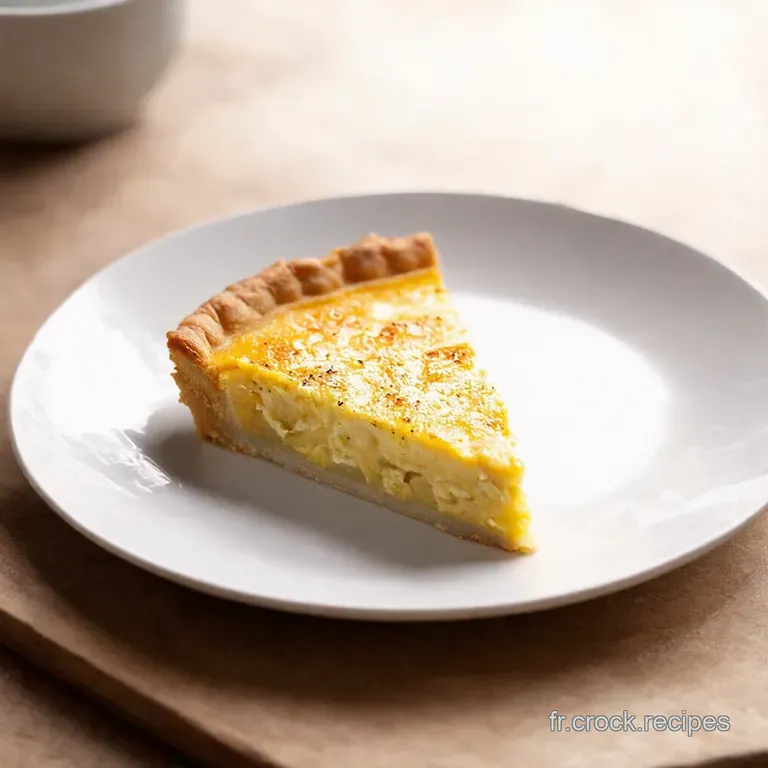 Quiche Sans P&acirc;te Fa&ccedil;on Lorraine La Simplicit&eacute; Gourmande