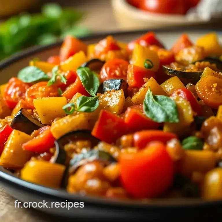 Ratatouille Proven&ccedil;ale Classique presentation