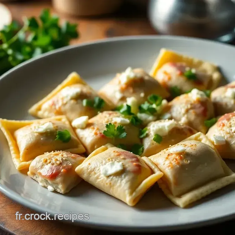 Ravioles de Betteraves au Ch&egrave;vre Frais