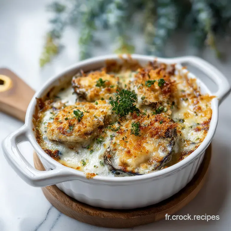 Recette d Hu&icirc;tres Gratin&eacute;es Traditionnelles