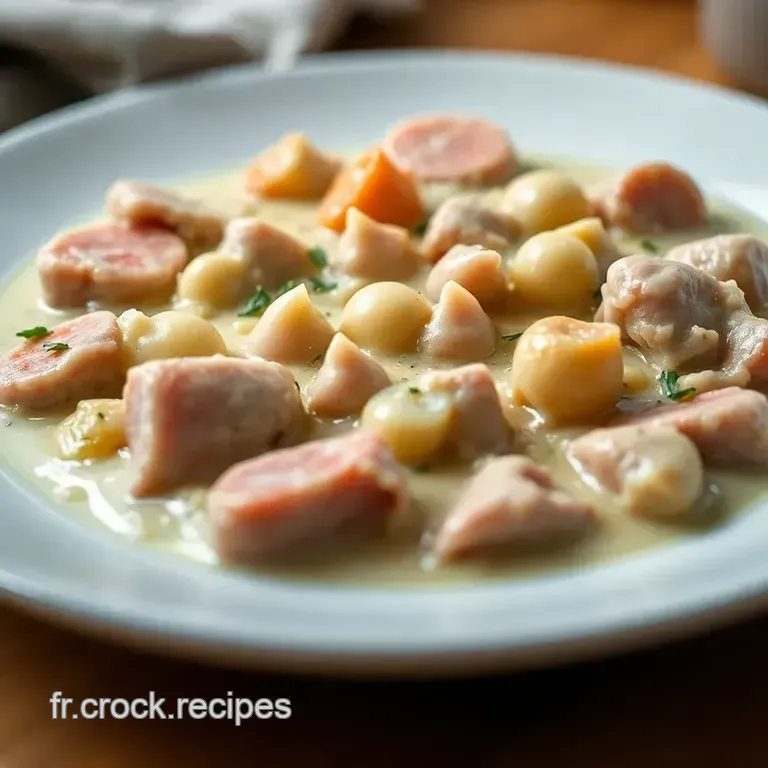 Recette De Boudin Blanc Savoureux presentation