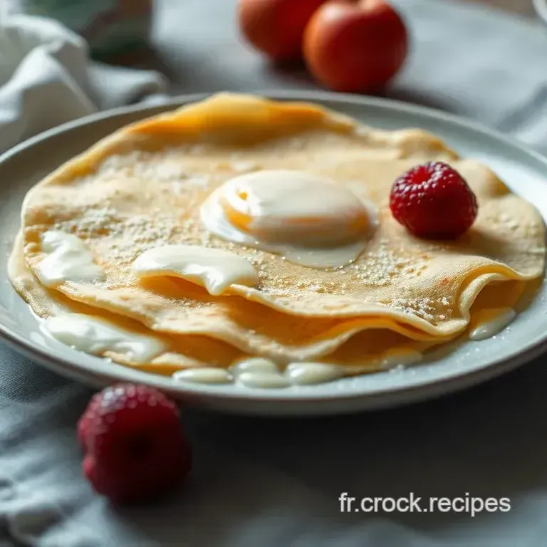 Recette de Cr&ecirc;pes D&eacute;licieuses &agrave; la Fran&ccedil;aise