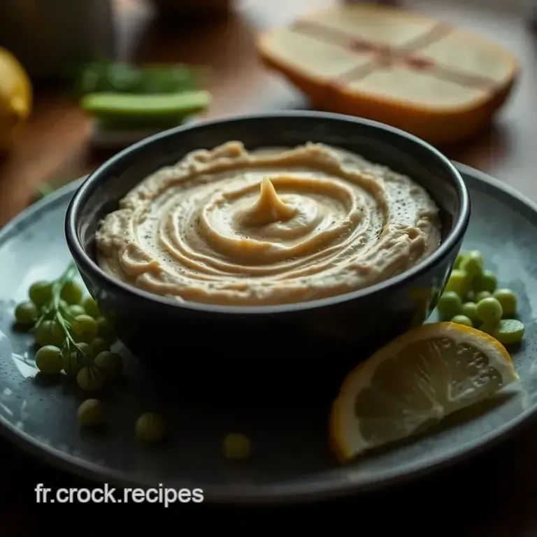 Recette De Houmous : D&eacute;licieusement Cr&eacute;meux presentation
