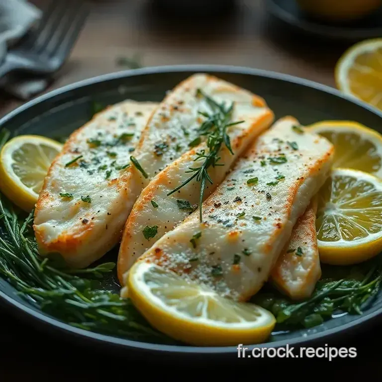 Recette de L&rsquo;&Eacute;glefin au Citron et aux Herbes