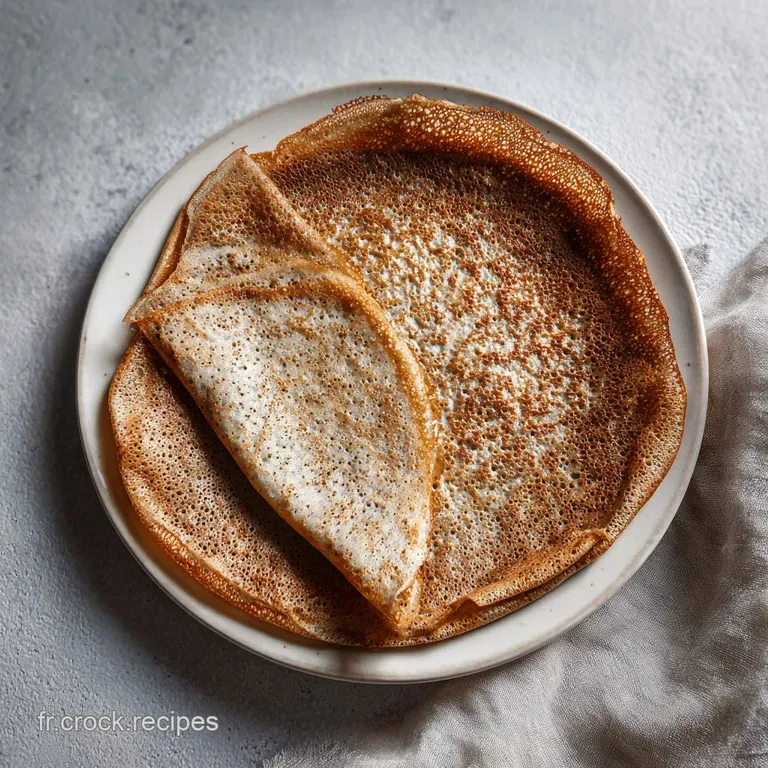 Recette Galette Sarrasin Bretonne Traditionnelle