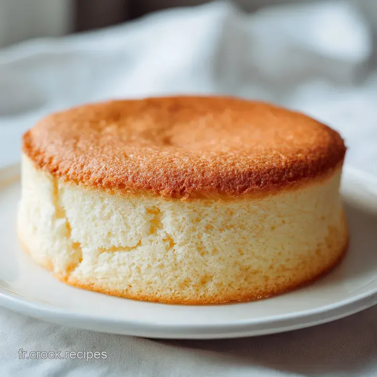 Recette G&acirc;teau Nature Moelleux et L&eacute;ger