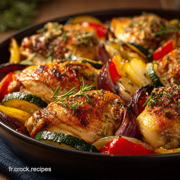 Recettes De La Semaine Poulet R&ocirc;ti Minute Et Ratatouille Express 35 Min presentation