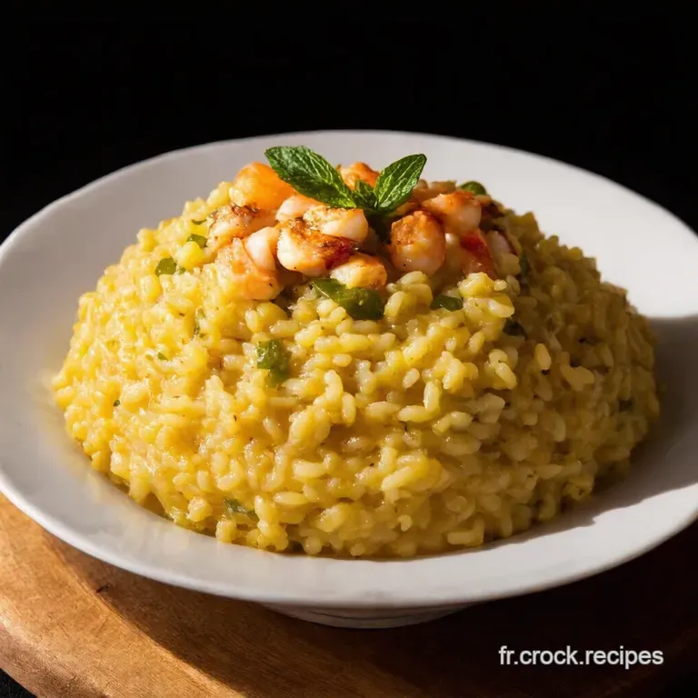 Risotto ai Frutti di Mare Zest&eacute;