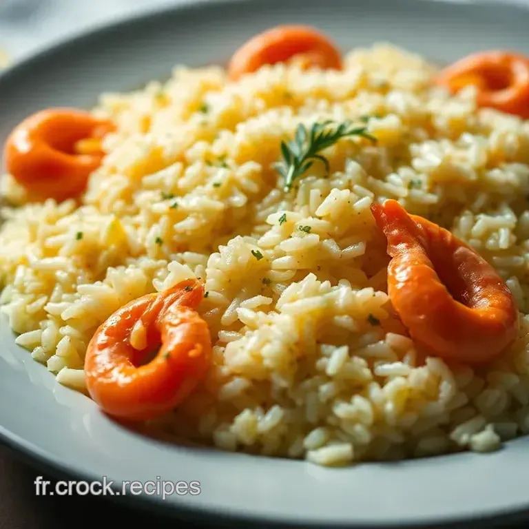 Risotto aux Crevettes et Citron
