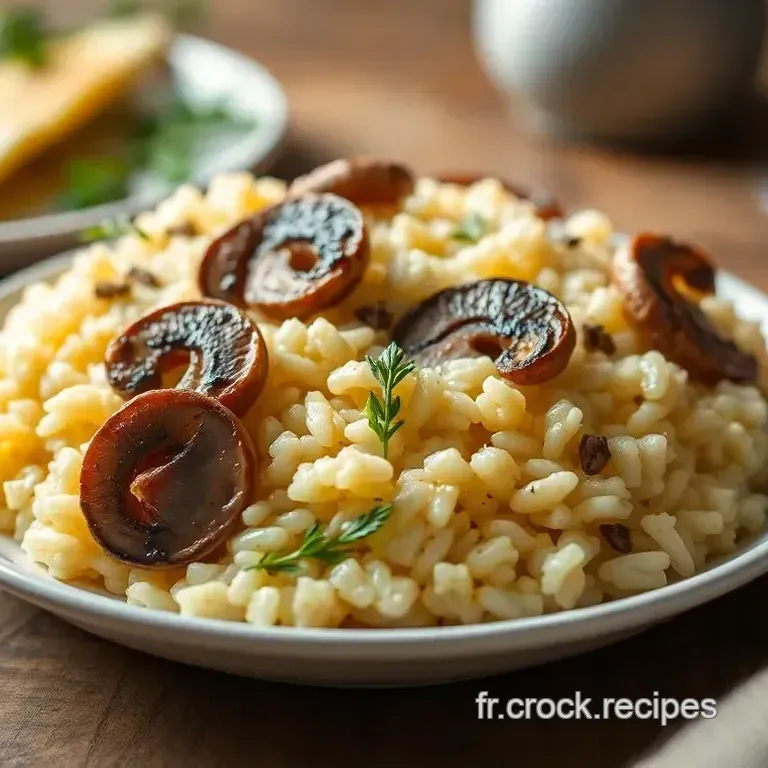 Risotto Champignon Parfait