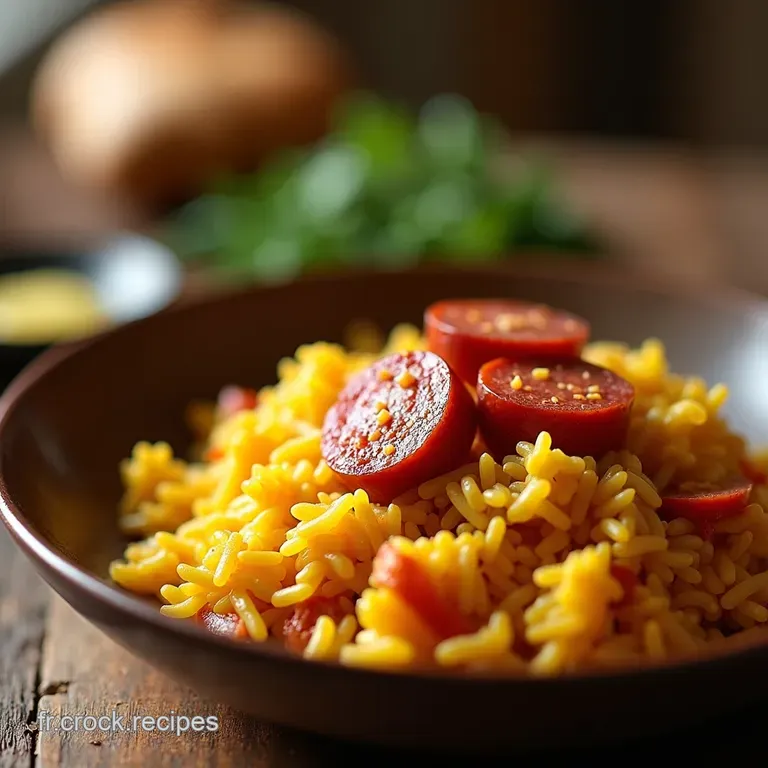 Riz Au Chorizo Et &Agrave; La Tomate Un Go&ucirc;t Despagne presentation