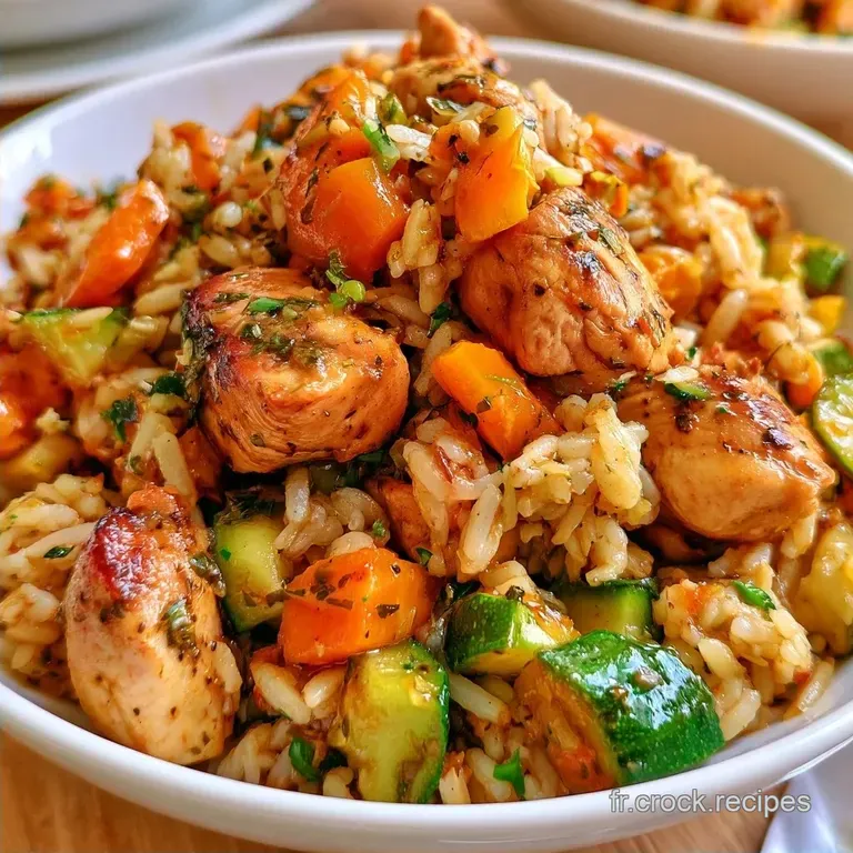 Riz Au Poulet B&eacute;b&eacute; & Famille
