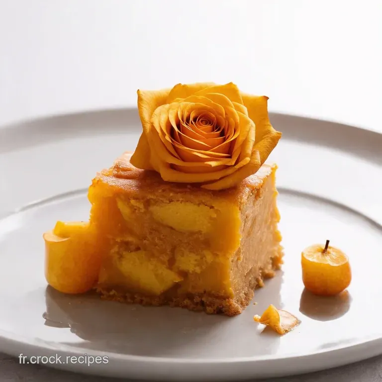 Roses &Eacute;ph&eacute;m&egrave;res aux Pommes un Jardin dans lAssiette